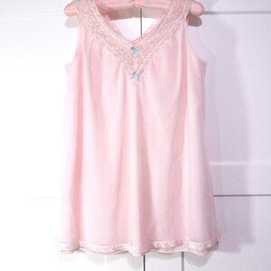 Vintage Vanity Fair Double Nylon Babydoll M/L